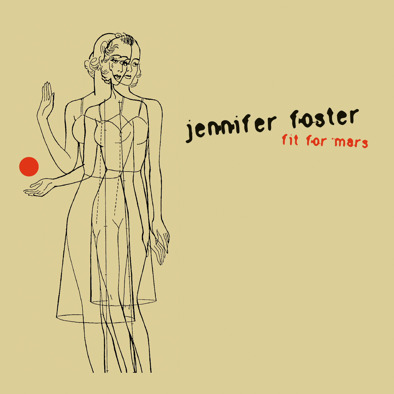 Fit For Mars album cover - Jennifer Foster Music